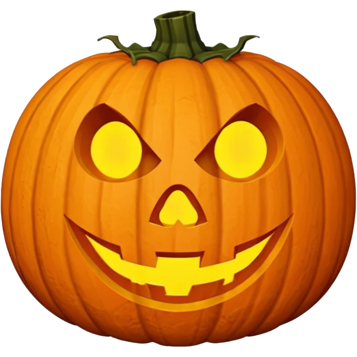 Spooky on halloween emoji