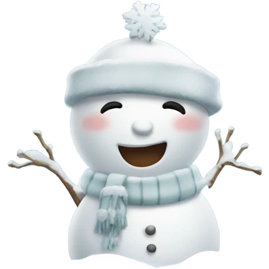 Snow emoji