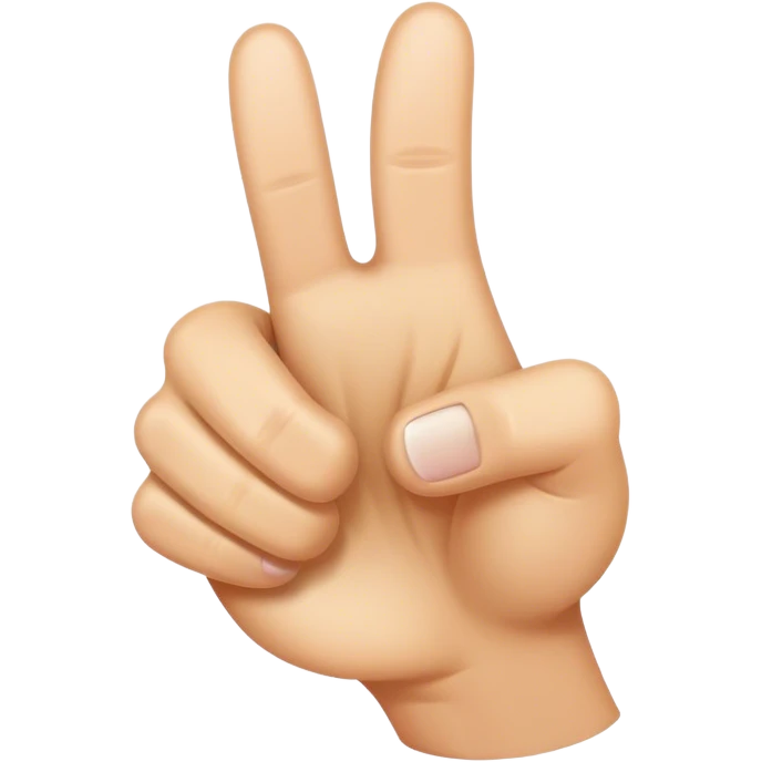 A White thumb up  emoji