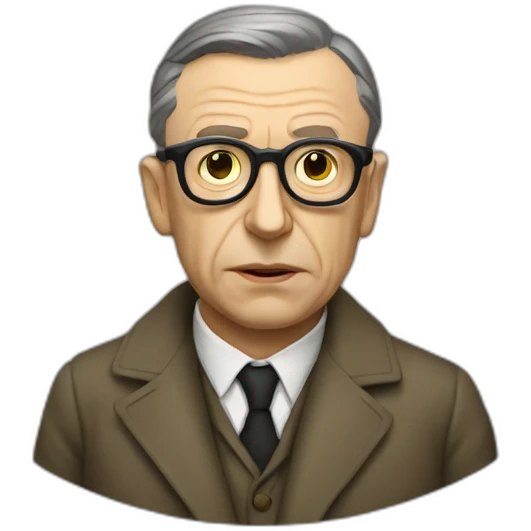 sartre emoji