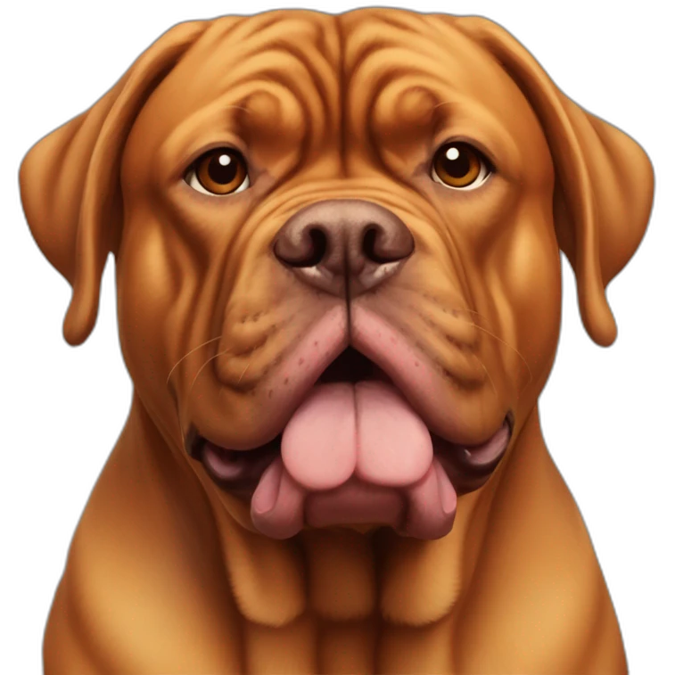 Dogue de Bordeaux emoji