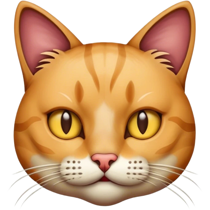 Cat getting beat up emoji