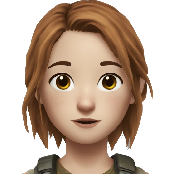 Ellie the last of us Little bit dezoom emoji