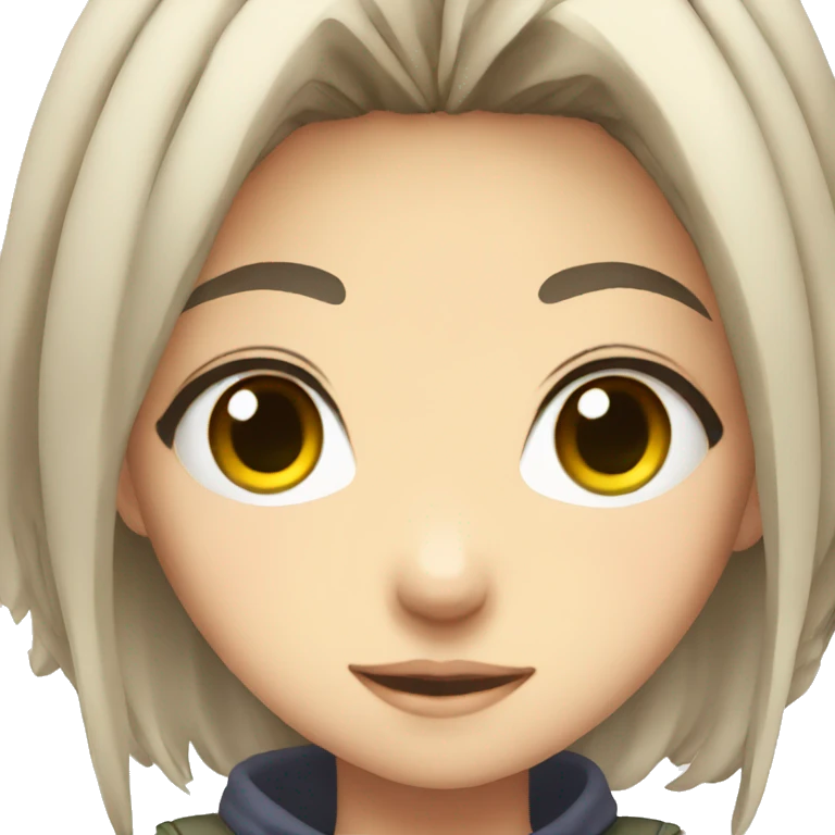 Anime girl emoji