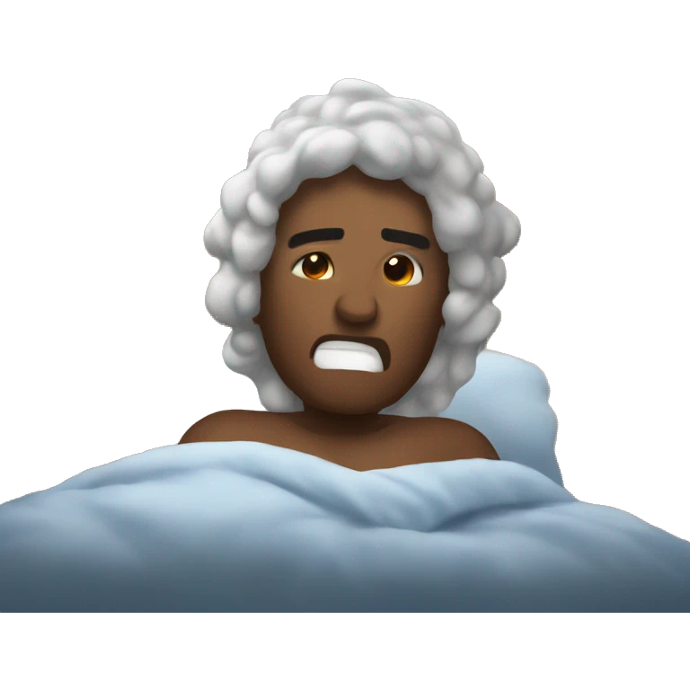 Waking up in the morning cold  emoji