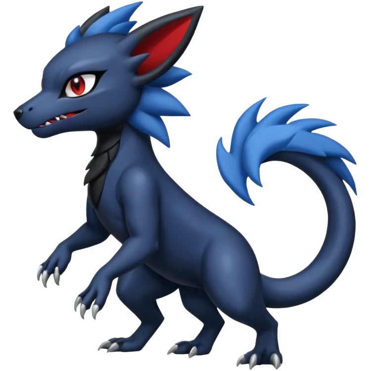 Zorua-Absol-Salandit-fusion (full body) emoji