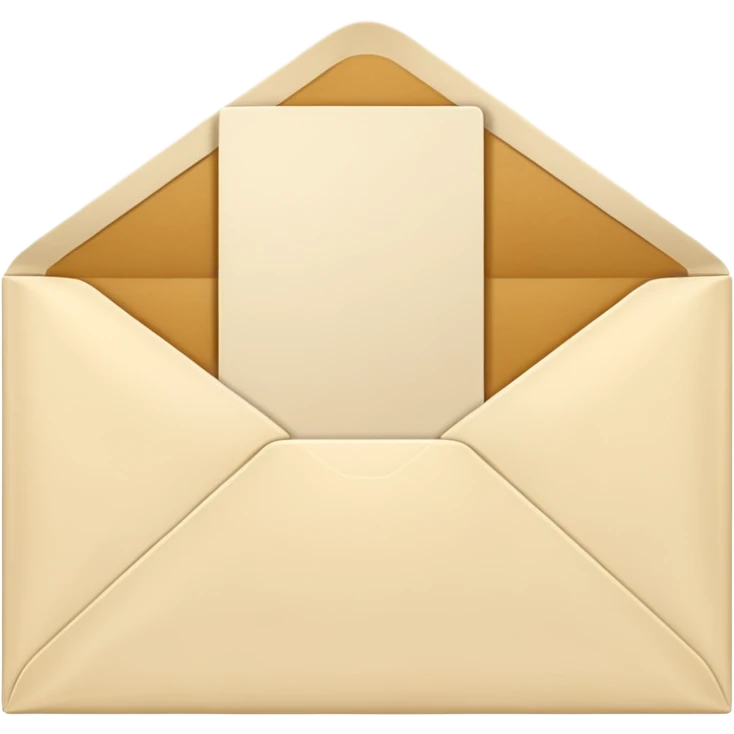 Cream-colored Letter Envelope  emoji