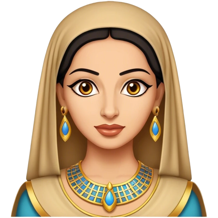 Egyptian actress Abla Kamel emoji