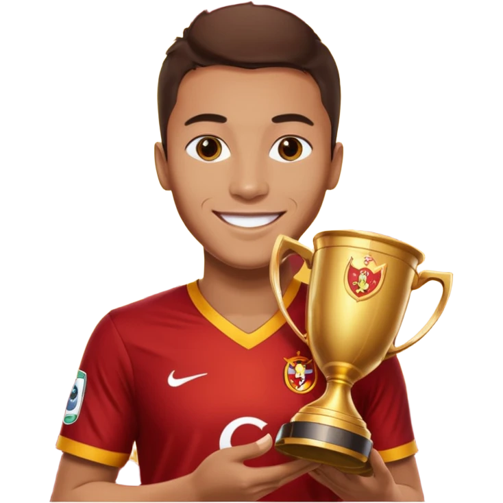 Galatasaray ın aldıgı uefa kupası emoji