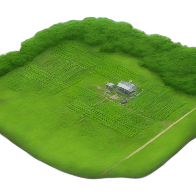 plantation satellite view landscape emoji