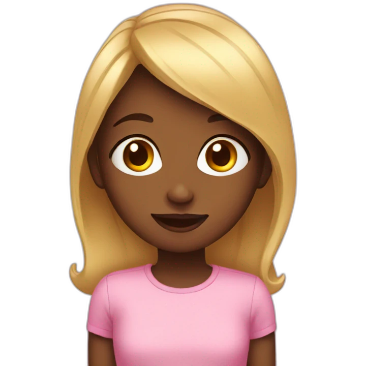Sweet girl emoji