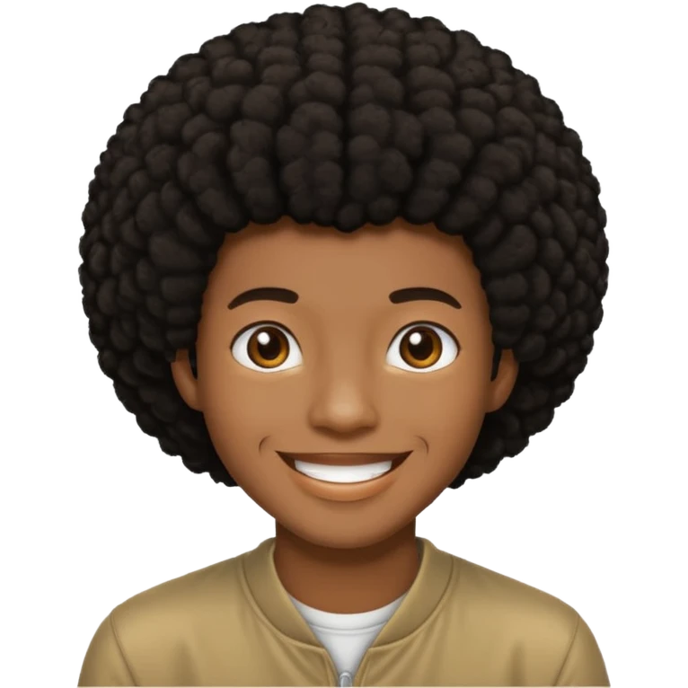 CoryxKenshin with black afro hair emoji