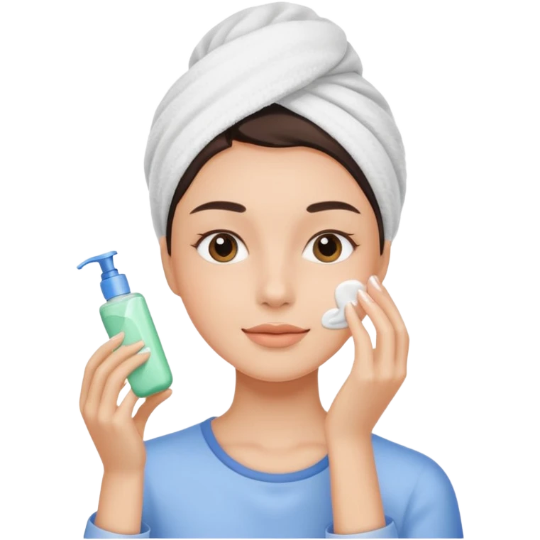skincare routine emoji