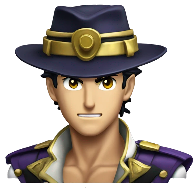 Jotaro jojos bizzare adventure  emoji