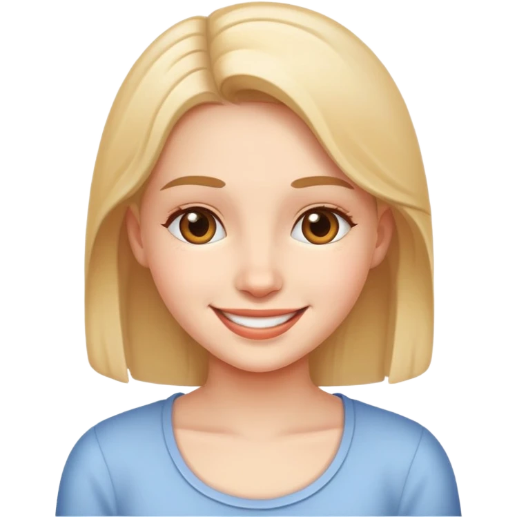 girl smiling  emoji