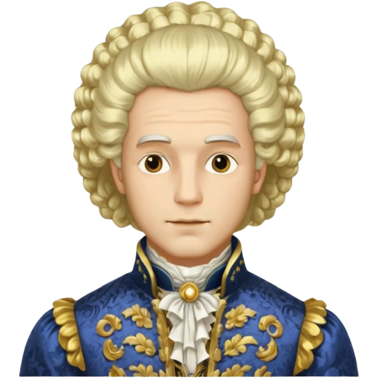 haz a un hombre rococo emoji