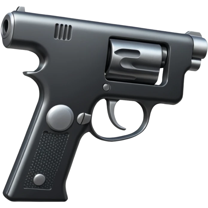 one gun emoji