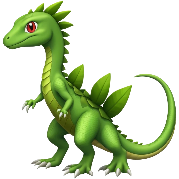 Sceptile (full body)  emoji