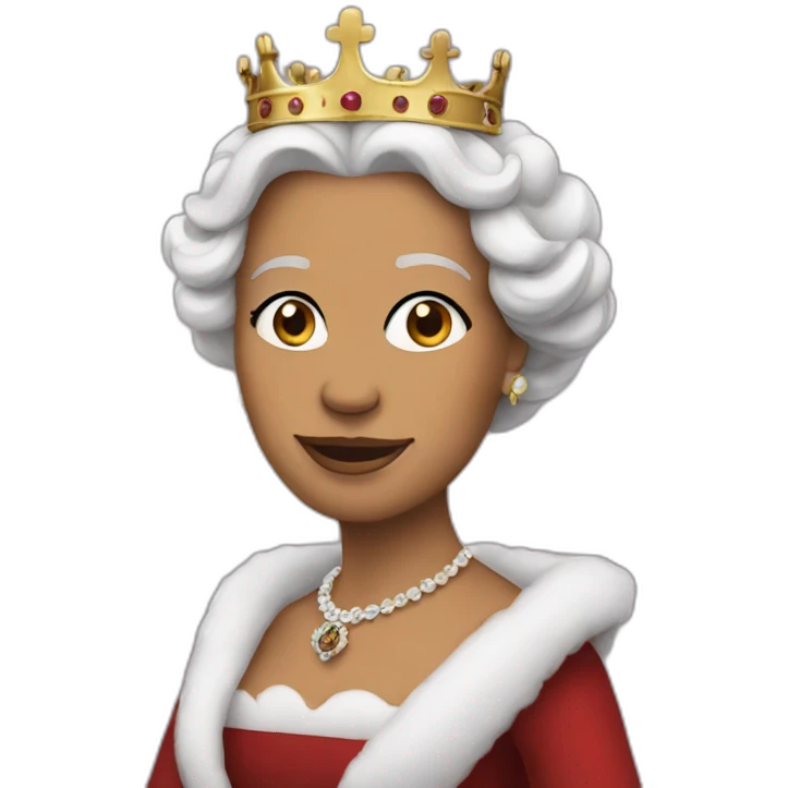 Elizabeth queen emoji