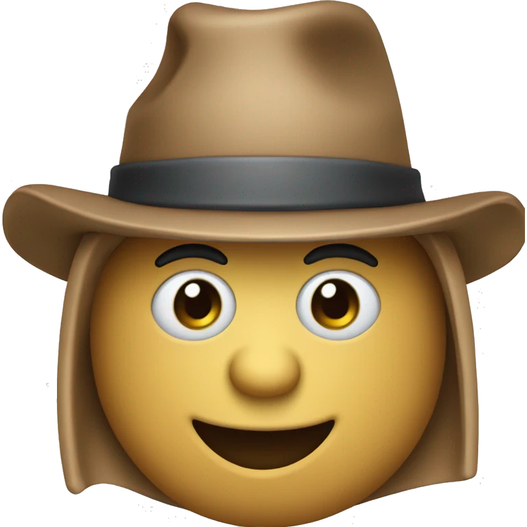 Cane con cappello a cilindro  emoji