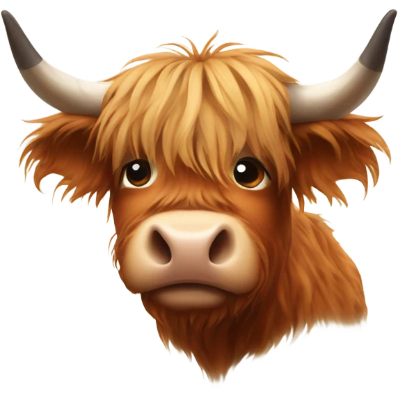 Highland cow emoji