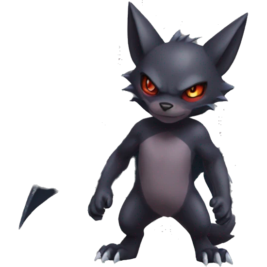 Litten-Bat-Zoroark full body emoji