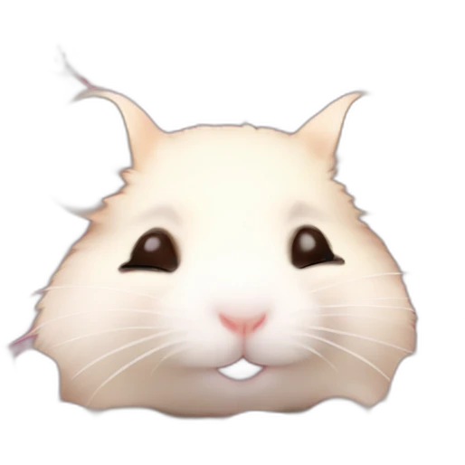 cherry blossoms hamster sleep emoji