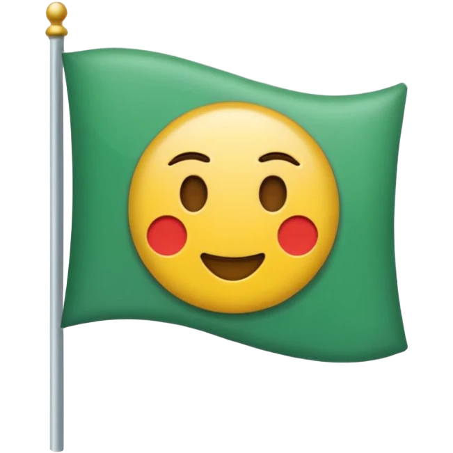 Эмодзи с изображением футбольного углового флажка emoji