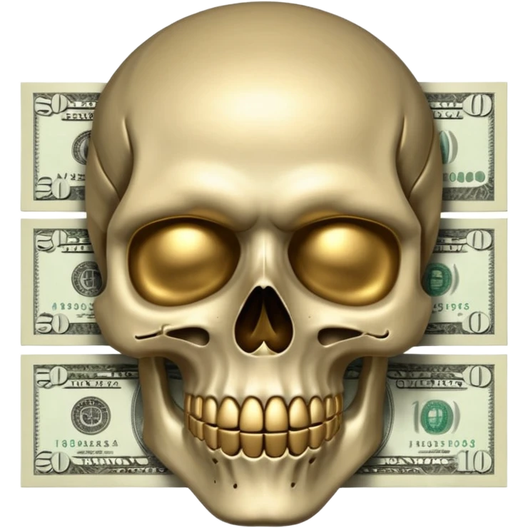 Money Skull Face emoji