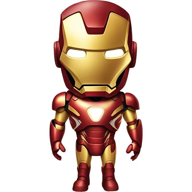 Iron man on a beach emoji
