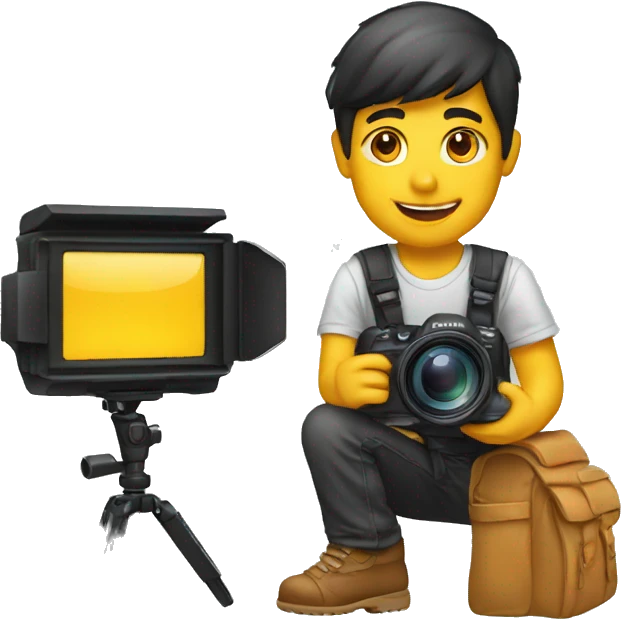 photographer studio emoji