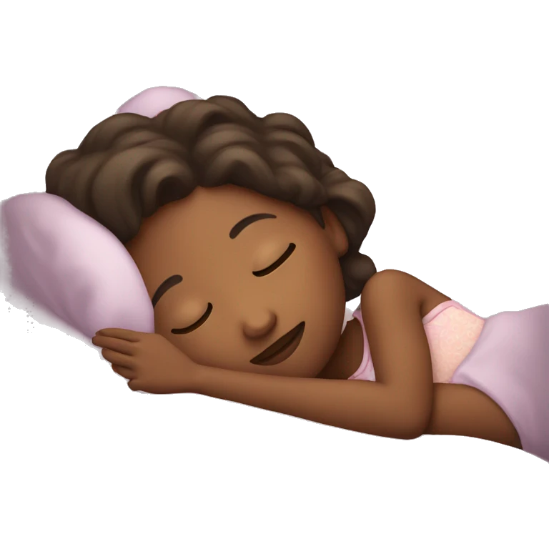 Girl sleeping emoji