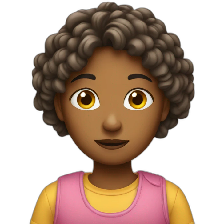 Knackered girl emoji