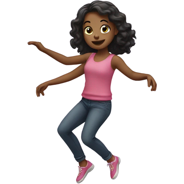 Girl dancing emoji