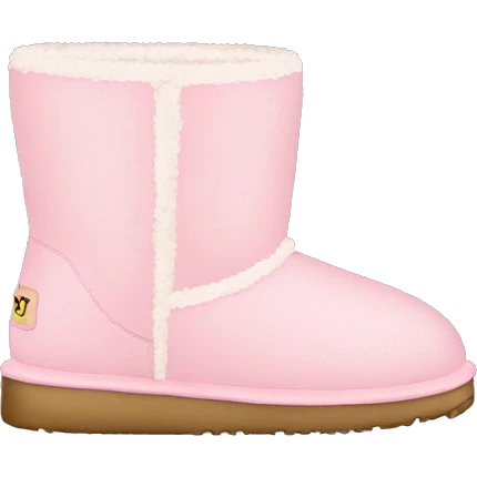 light pink uggs emoji