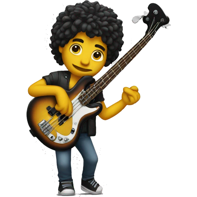 Bass man emoji