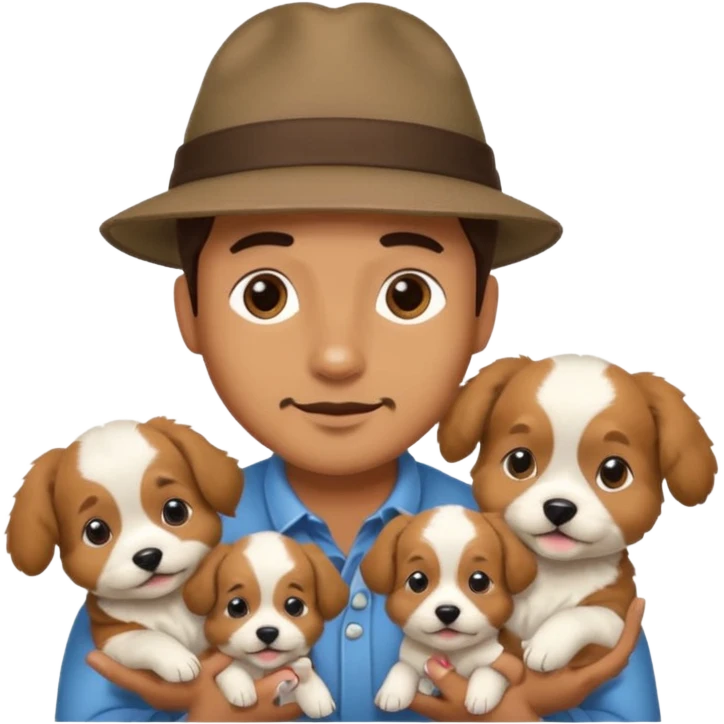 4 5 pappy in one frqme emoji