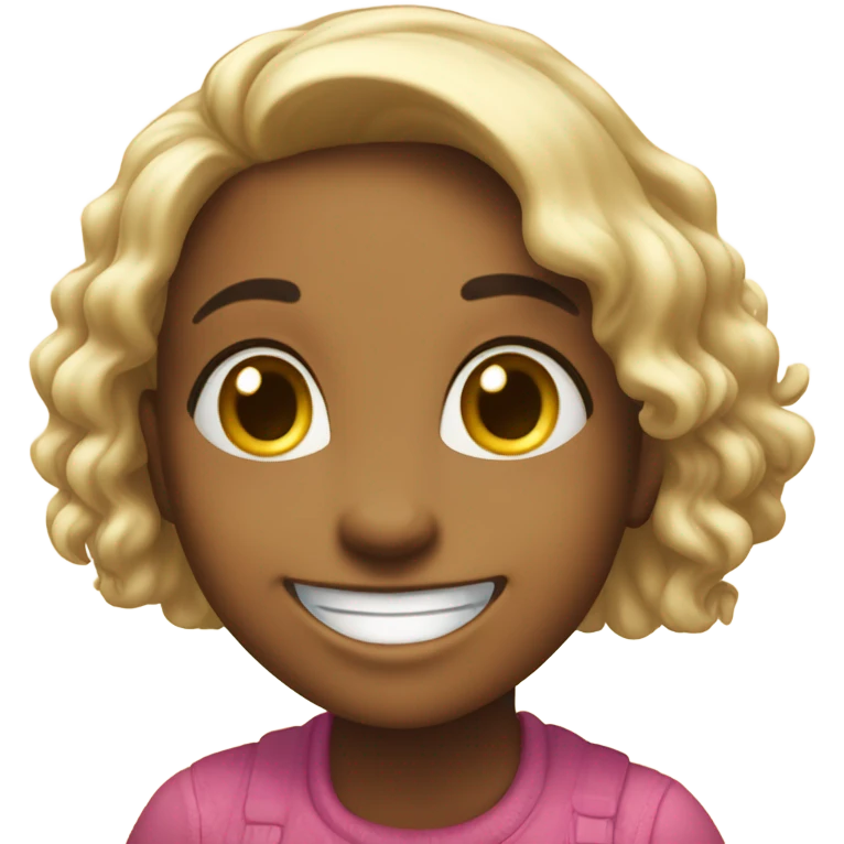 Happy girl emoji