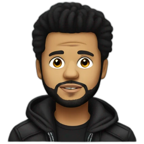 The weeknd emoji