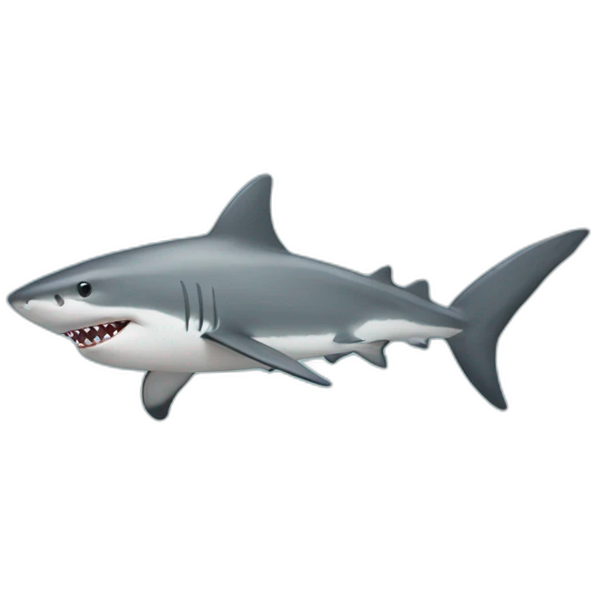 shark using heart emojis  emoji