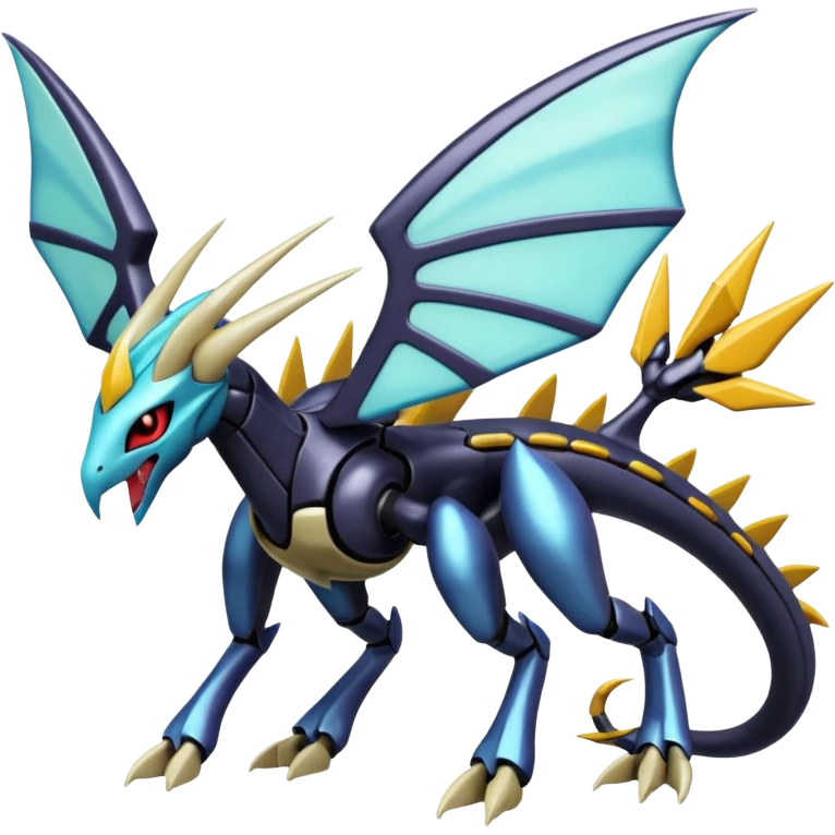 Dialga-Genesect-Miraidon-Darkrai-Deoxys-Giratina-Palkia-Meloetta-fusion emoji