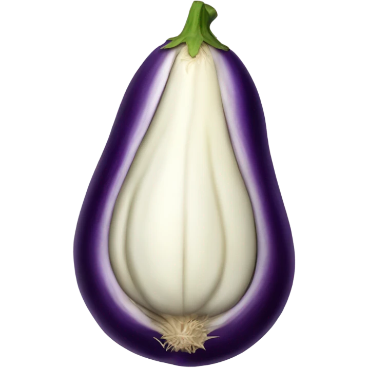 Cold eggplant emoji