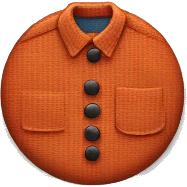 Shirt button emoji