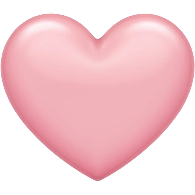 Corazón rosa claro emoji
