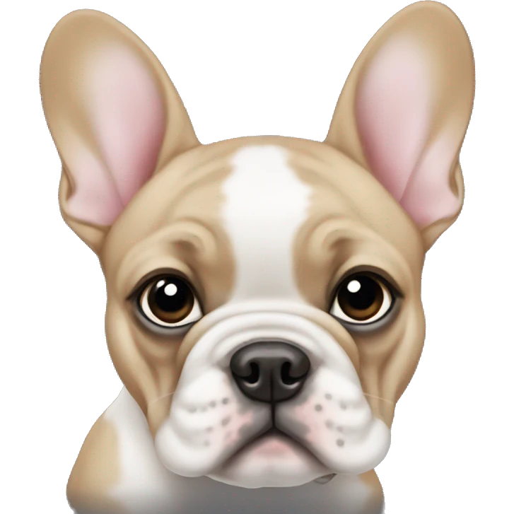 French bulldog puppy emoji