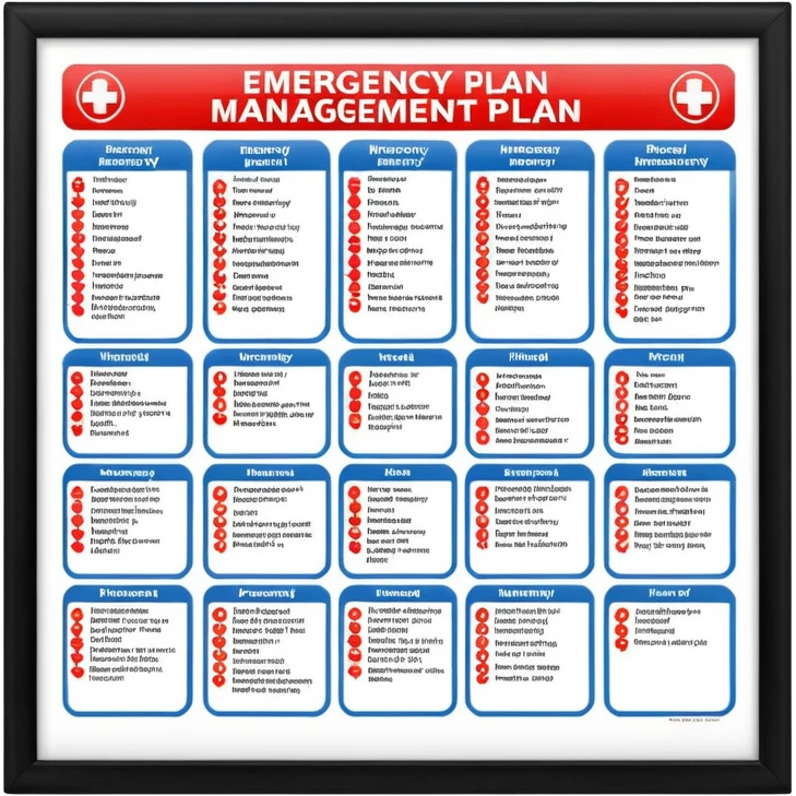 emergency management plan emoji
