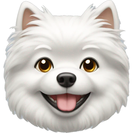 White mittelspitz emoji