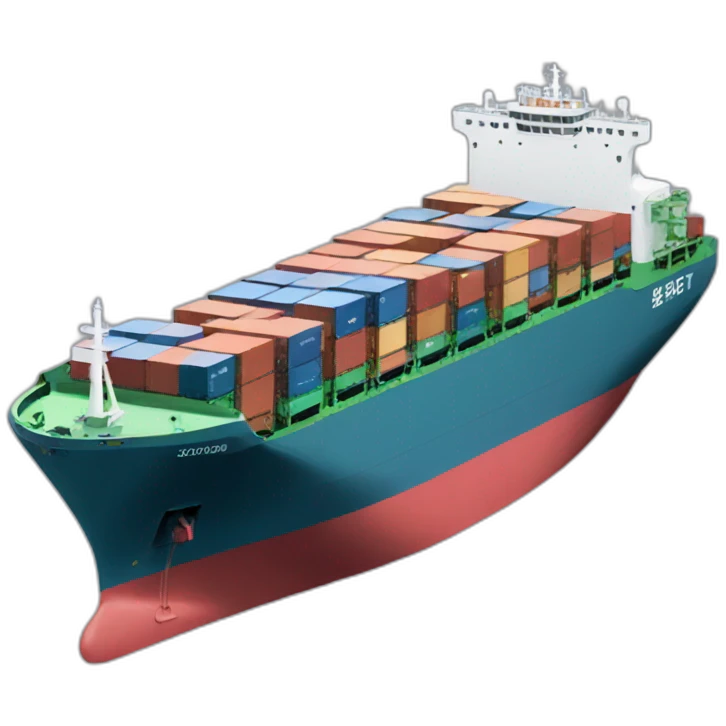 Container ship emoji