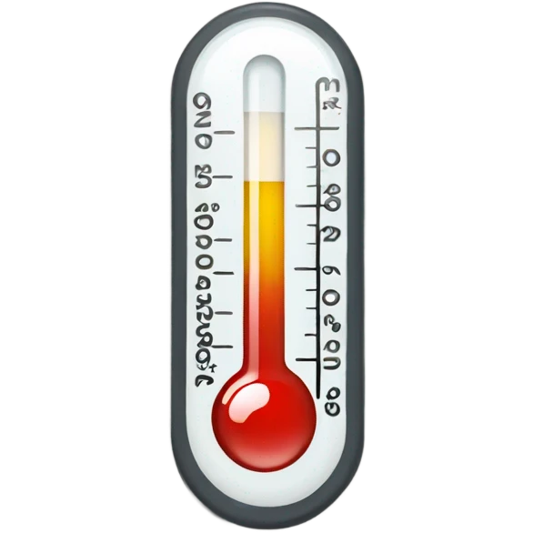 Thermometer emoji