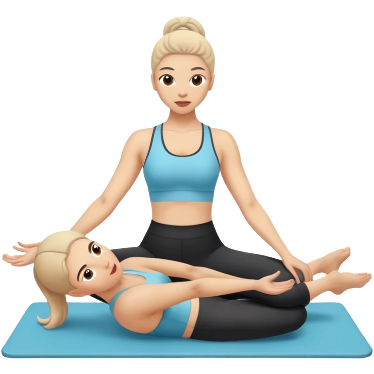 Pilates princeds emoji